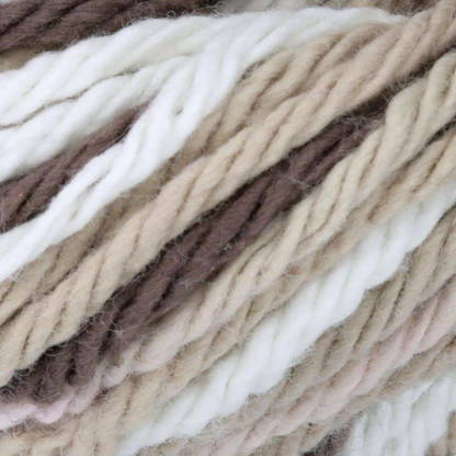 Lily Sugar 'n Cream 2014 Chocolate Ombre 14 ounce or 400 gram ball. 100% Cotton.